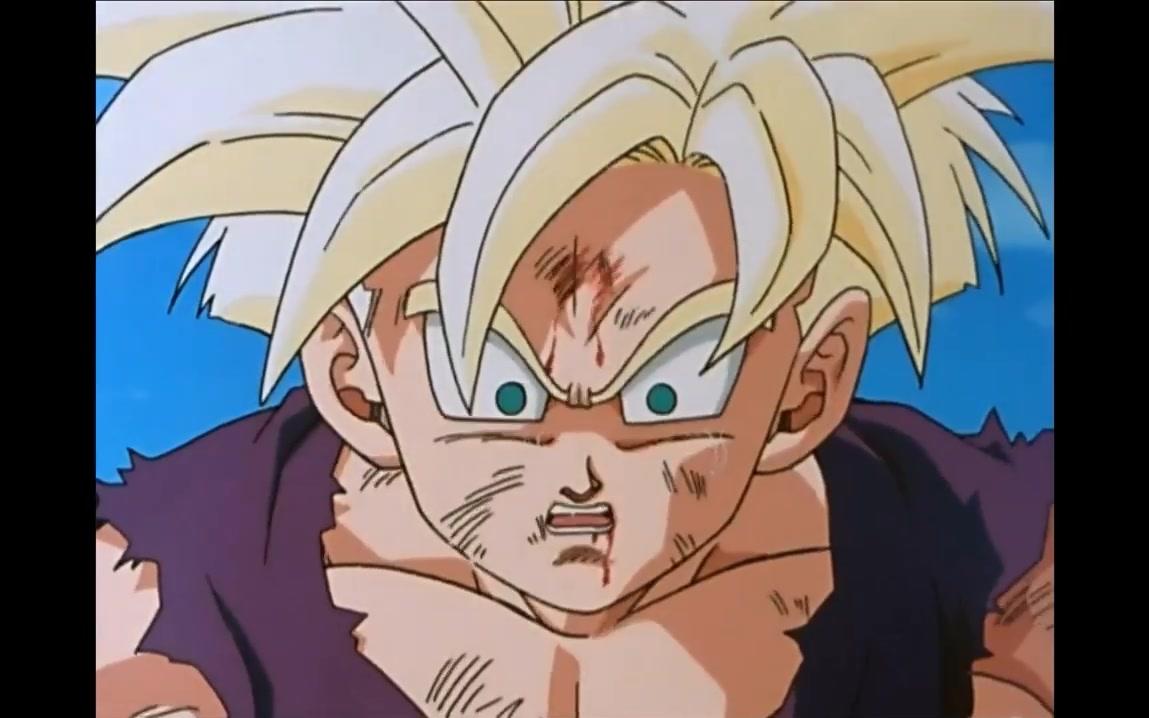 【龙珠z】爆发时刻-少年孙悟饭首次展现愤怒的样子_哔哩哔哩_bilibili