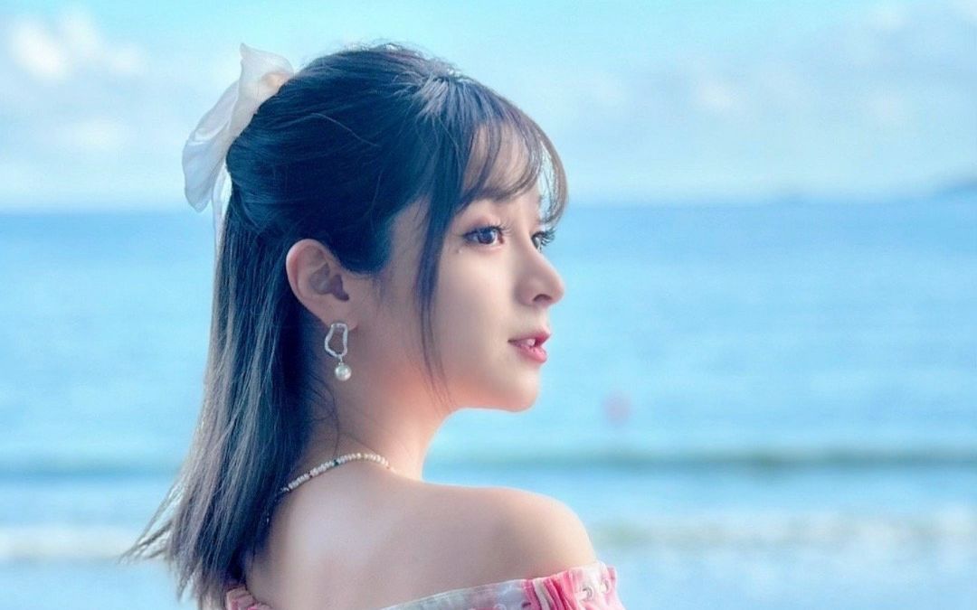 【美依礼芽】最新写真 深圳的海好美 我爱海 0706