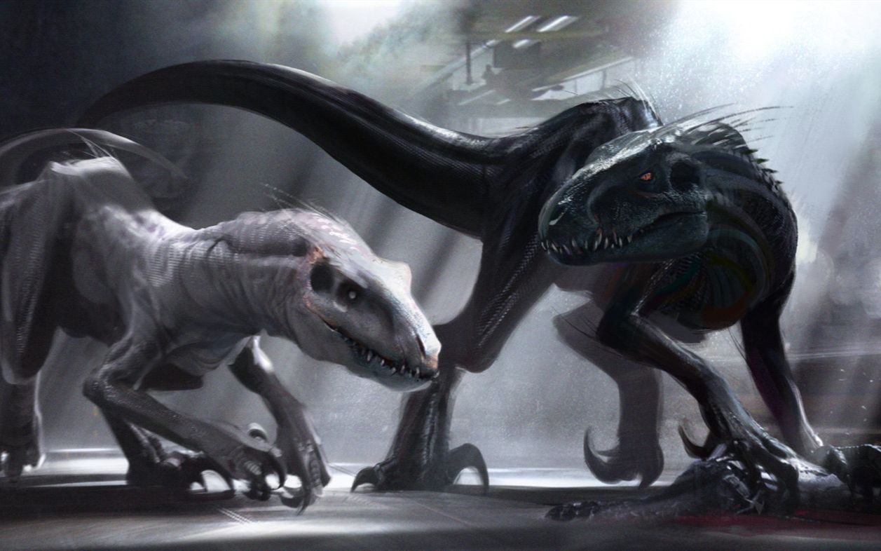 侏罗纪世界三大混种龙之狂盗龙恐龙中的吸血鬼科学怪人