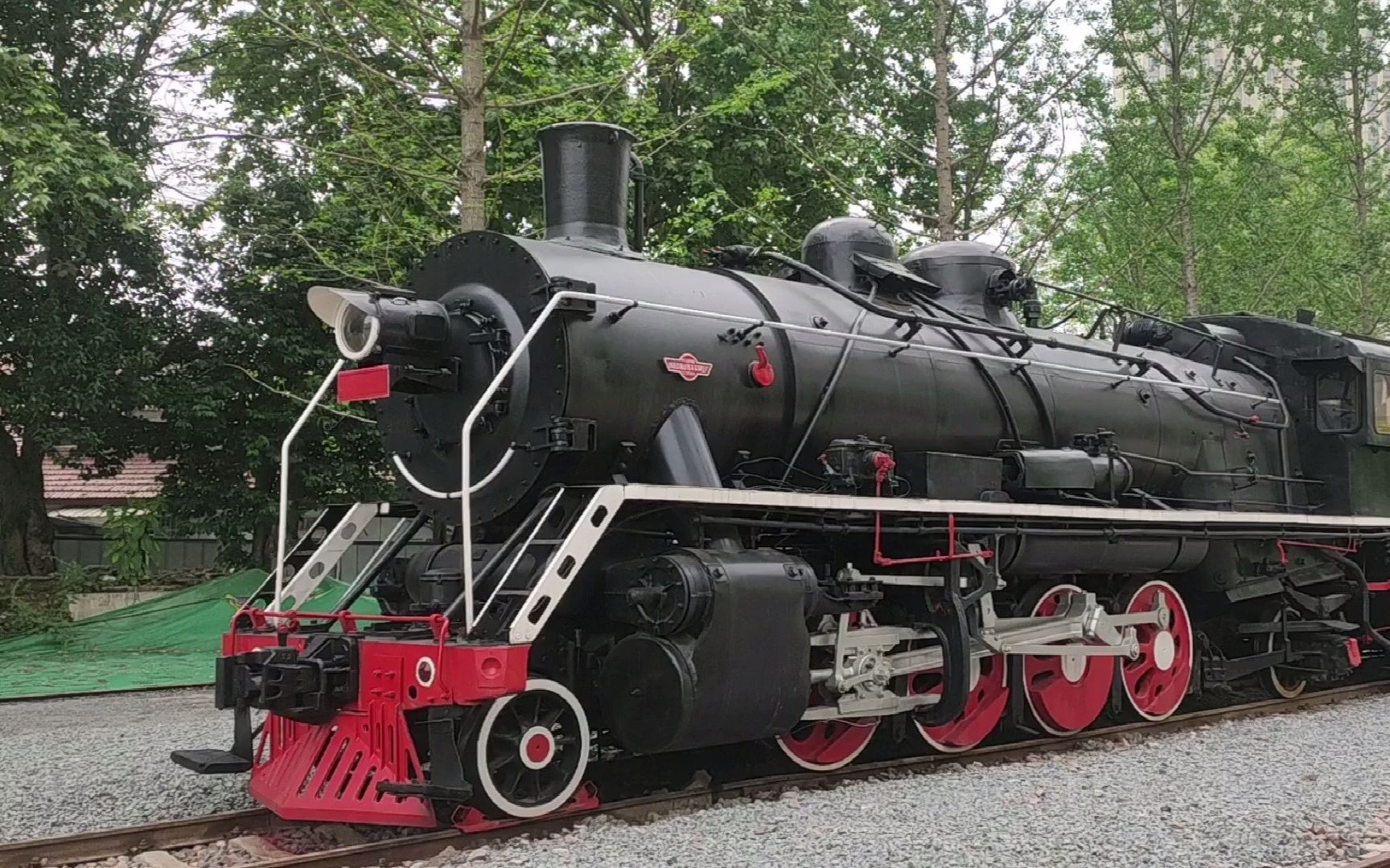 老武九铁路火车元素1武昌三层楼上游型