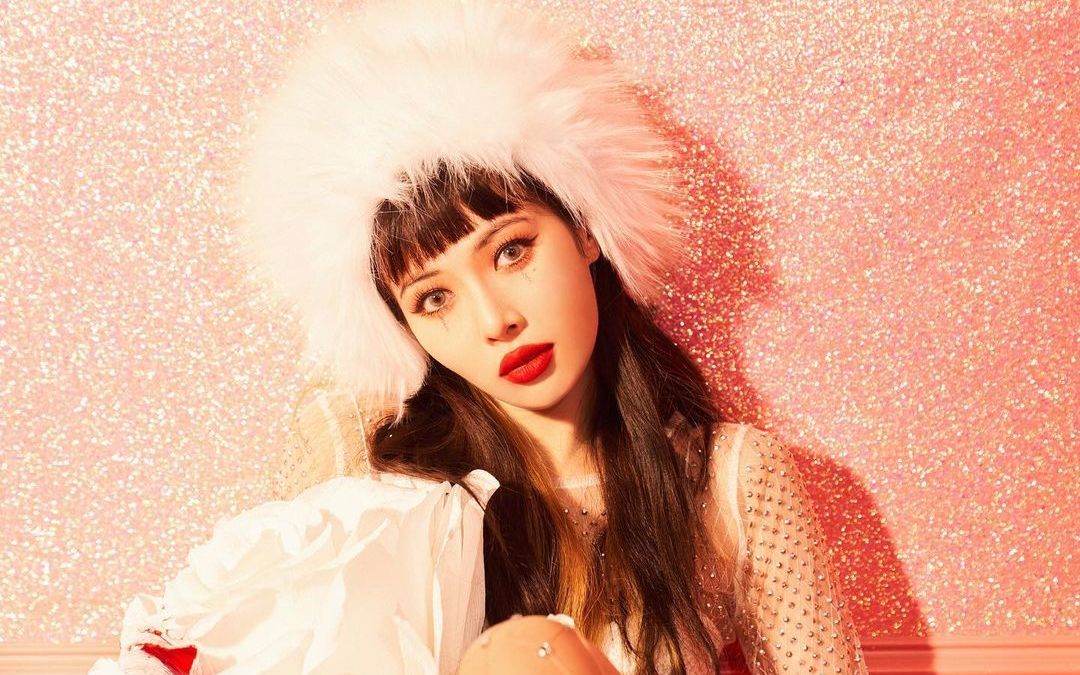 hyuna金泫雅imnotcool一键换装混剪老婆你听我说后面的特效是没控制住