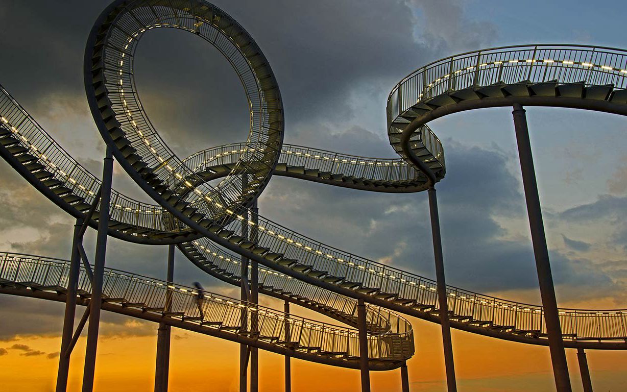 德国杜伊斯堡,安格帕克的巨型艺术装置:老虎与乌龟(08 image broker