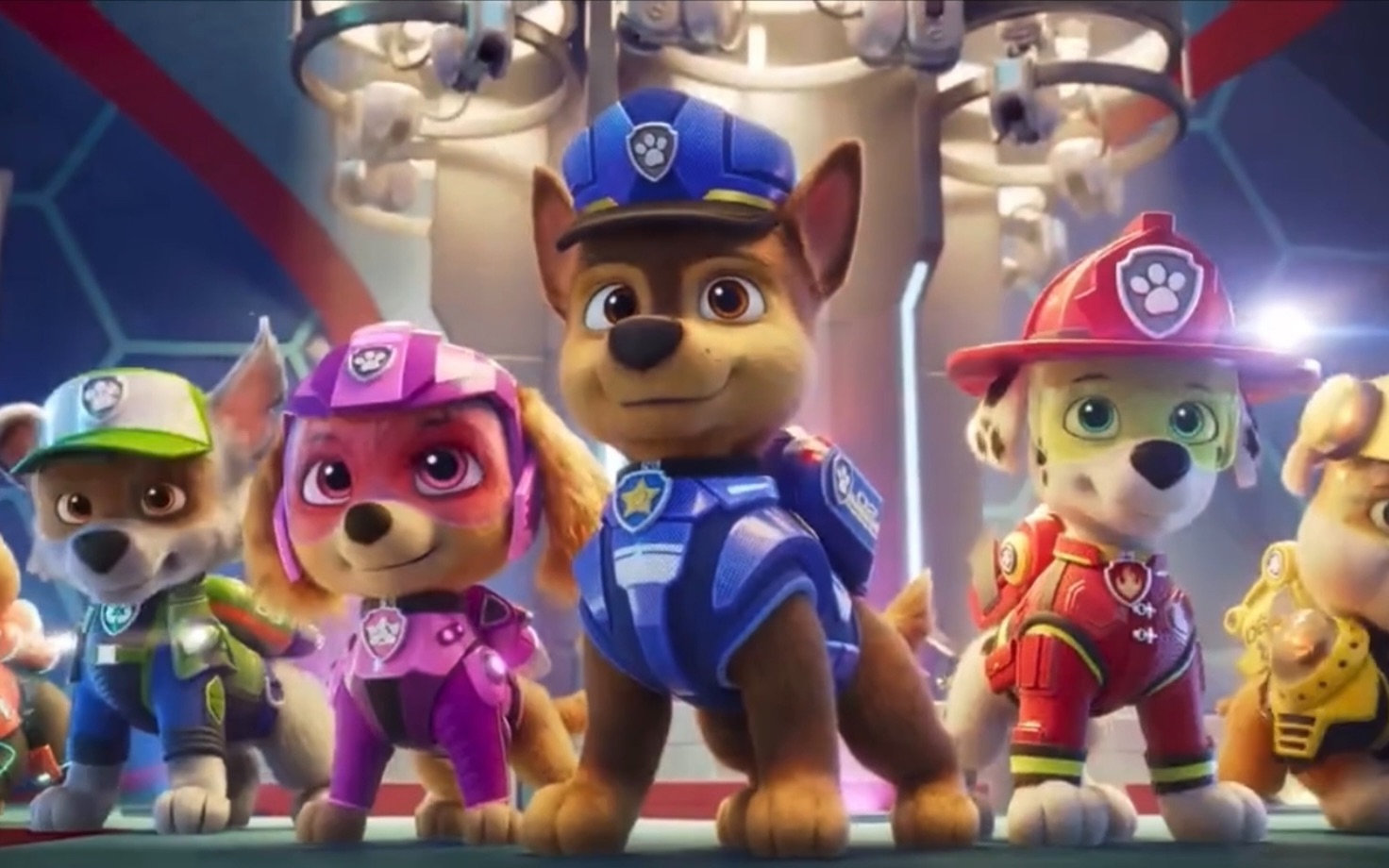 [图]【PAWpatrol汪汪队】PAWpatrol The movie 汪汪队大电影2021 官方英语中英双字幕预告片完整版