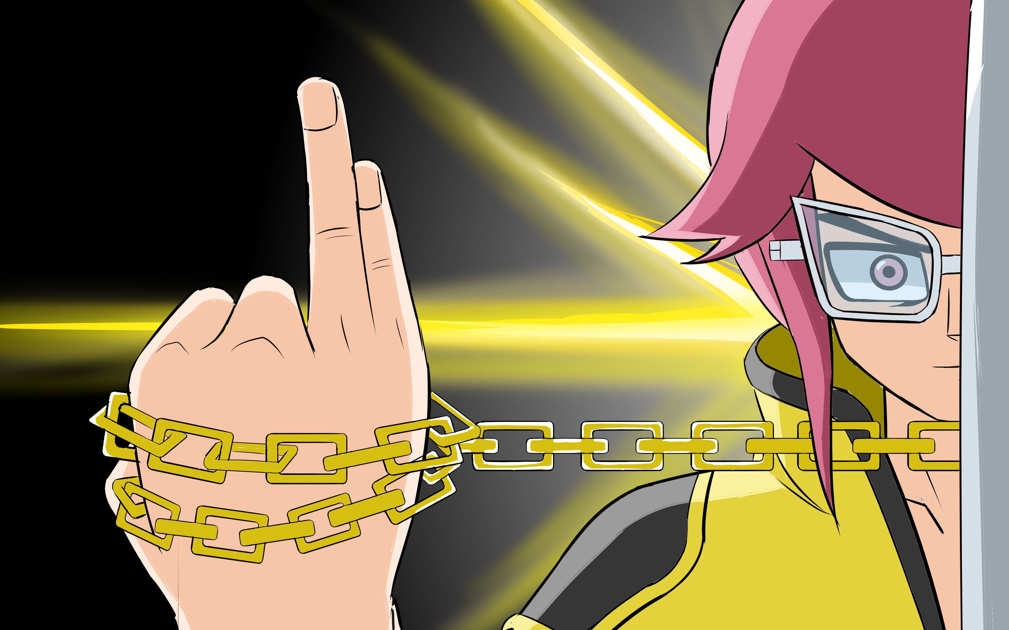 在米龙背后微笑着活下去吧,米龙同人板绘