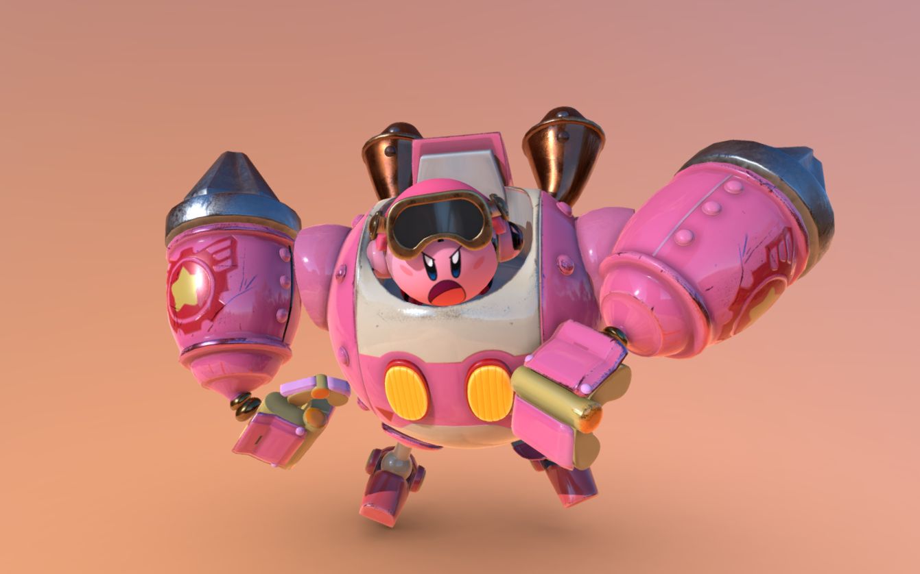 maya零基础建模教程:粉色系少女心机器人模型制作全流程讲解