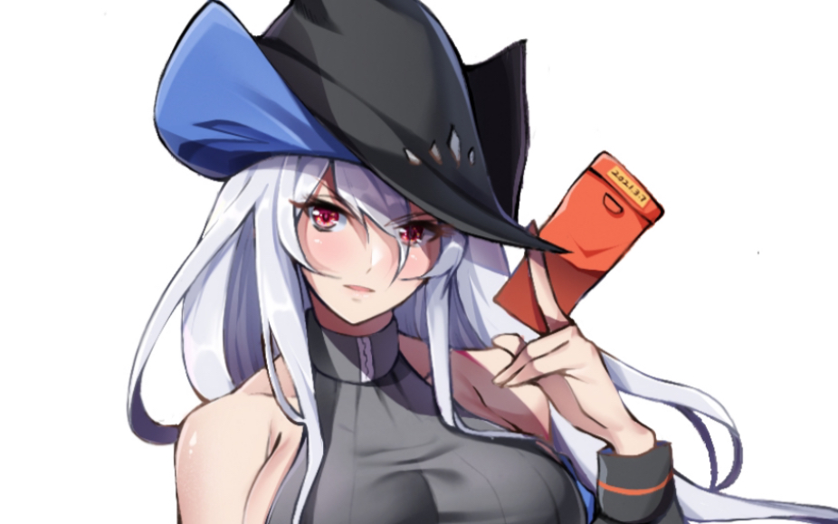 明日方舟大鲸鱼蒂蒂绘画过程