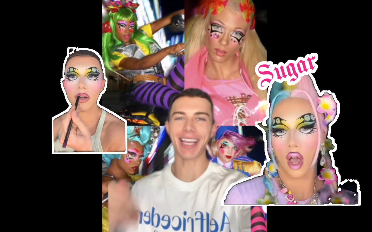 造型的灵感来源 聊天化妆9406|日本原宿gyaru辣妹文化灵感妆容