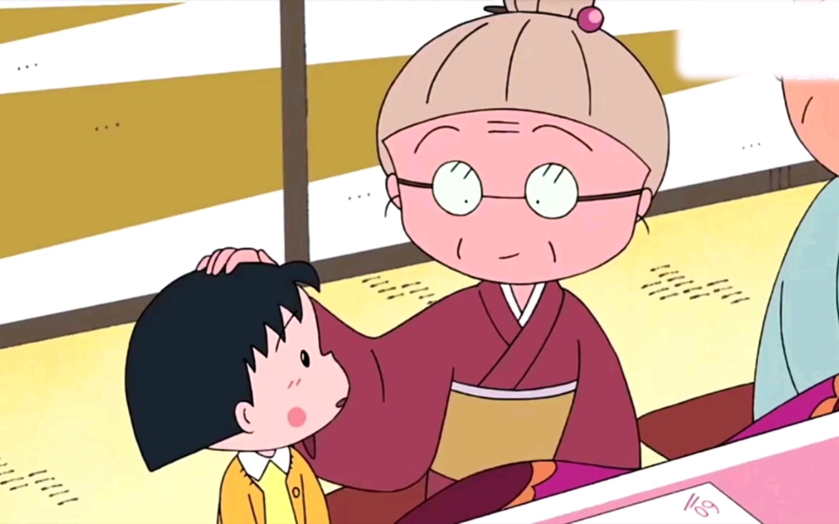 小丸子奶奶成为丸子的家庭老师