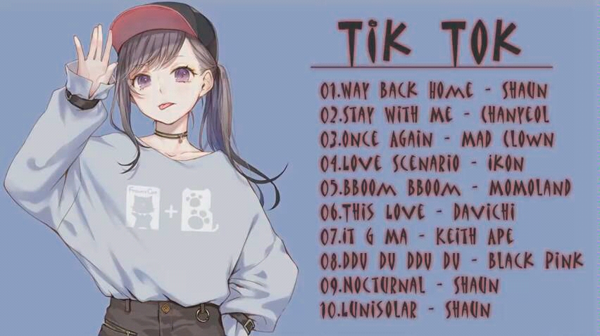 【抖音Tik Tok】抖音里的10首韩国歌(Top 100 Tik Tok哔哩哔哩bilibili