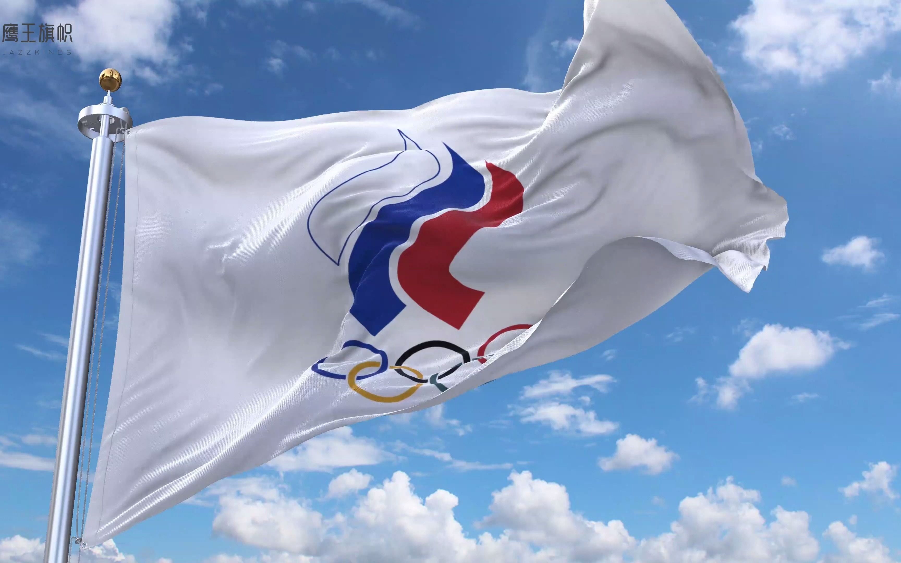 奥委会会旗图片