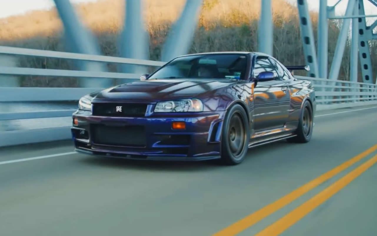 午夜紫3 r34 gtr v-spec