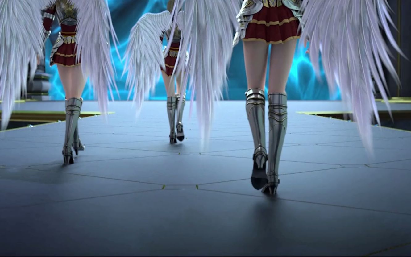 超神步女神们走起路来都是六亲不认的都给我闪开