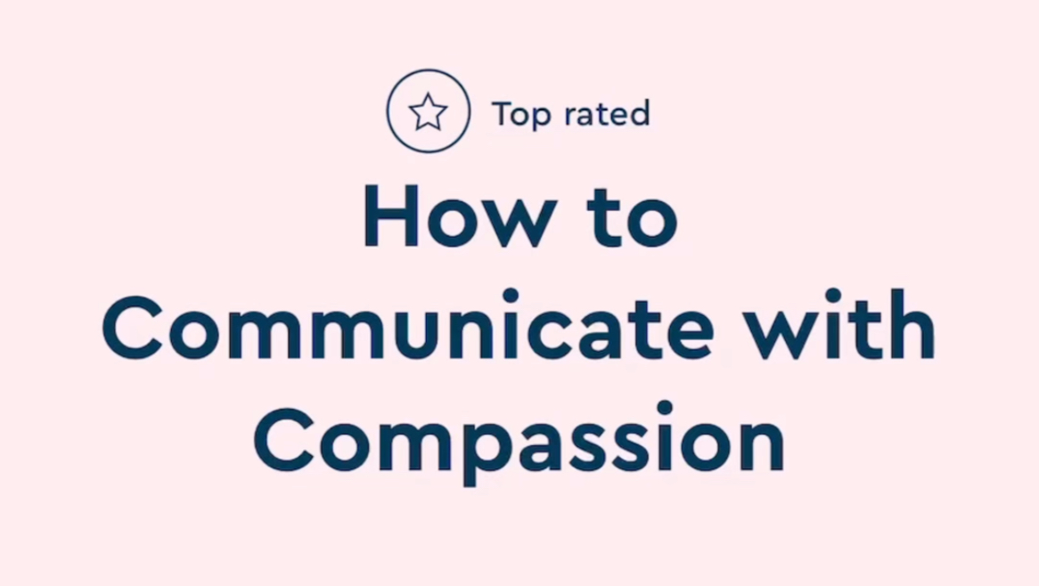 How to Communicate with Compassion「英语1分钟」 BlinkistShorts哔哩哔哩bilibili