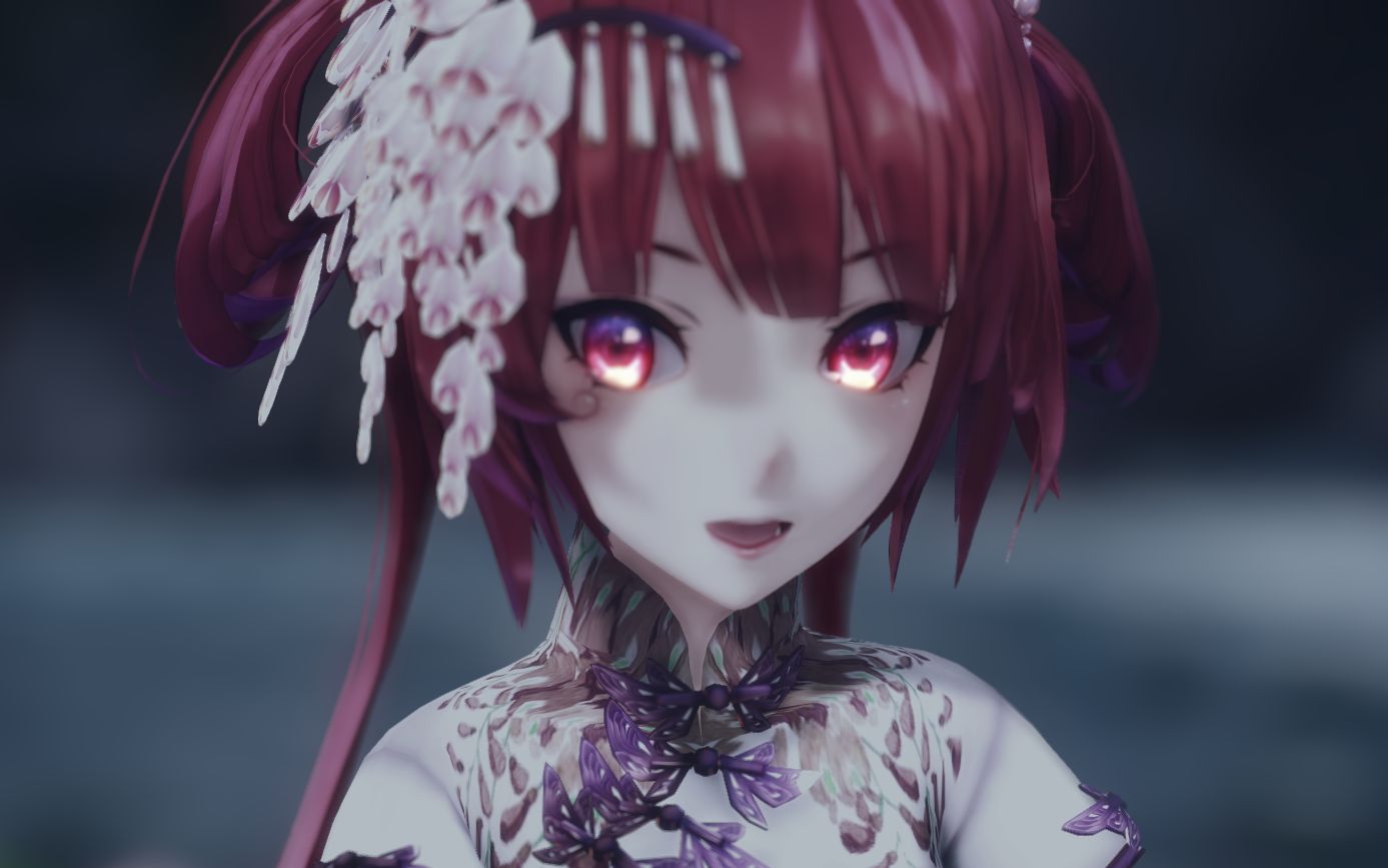 【mmd/镜头配布/石英式东方栀子】72所谓伊人,在水一方72【遗世