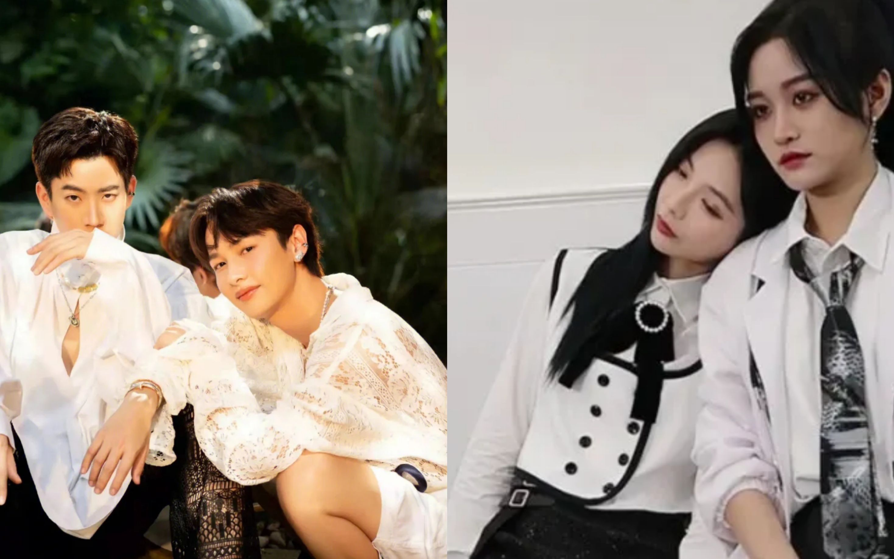 (俊男美女养眼 cp)reaction offgun 昕羊