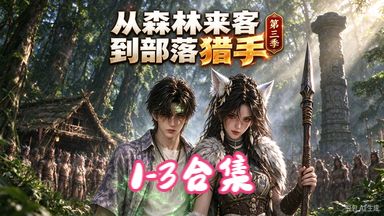 【1-3合集】外来来客在原始部落受尽冷眼，所有人都认定他是会带来灾祸的异乡人！狩猎考核遭人暗算