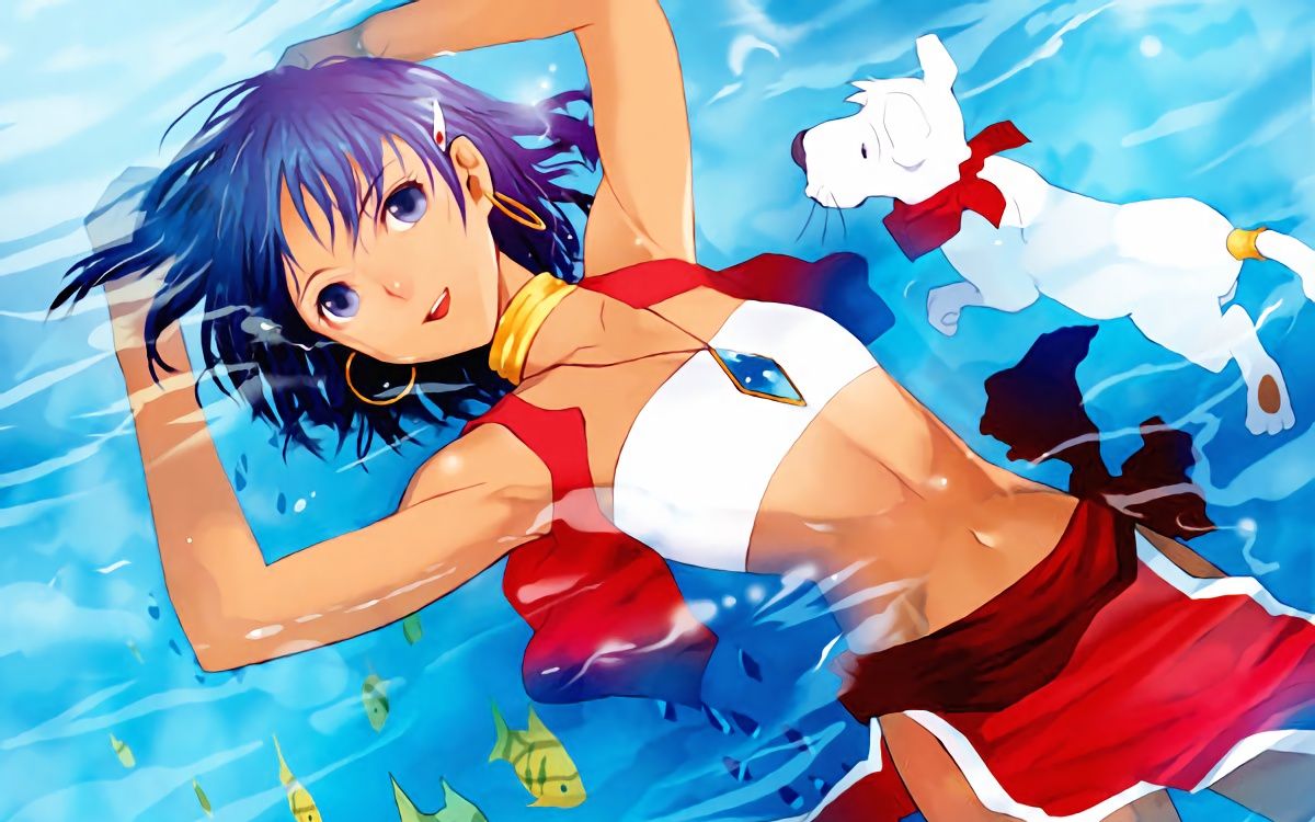 这个是很多八零后的童年女神了!(蓝宝石之谜)动漫回顾系列