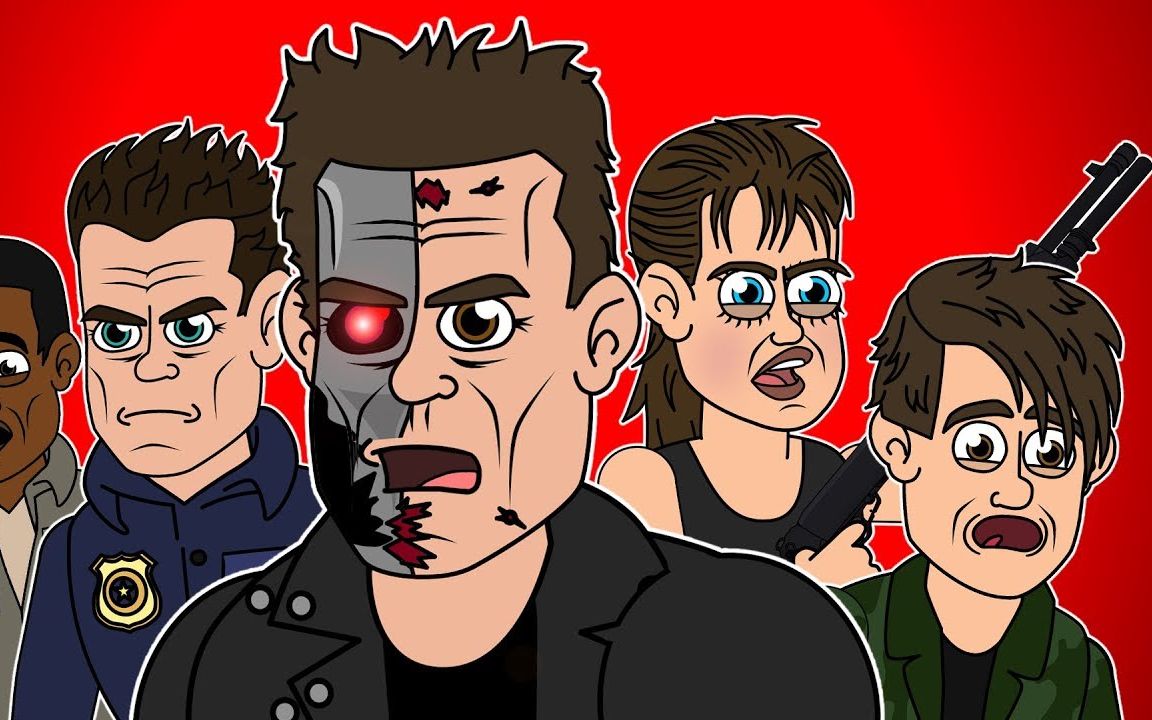 [图]终结者2音乐动画短片rap说唱-TERMINATOR 2 JUDGEMENT DAY THE MUSICAL - Animated Parody Song