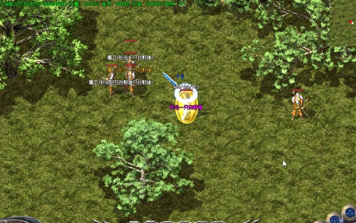 热血传奇:39级法师诱惑5只鹰卫,闯入蜈蚣洞出来后无人能敌!