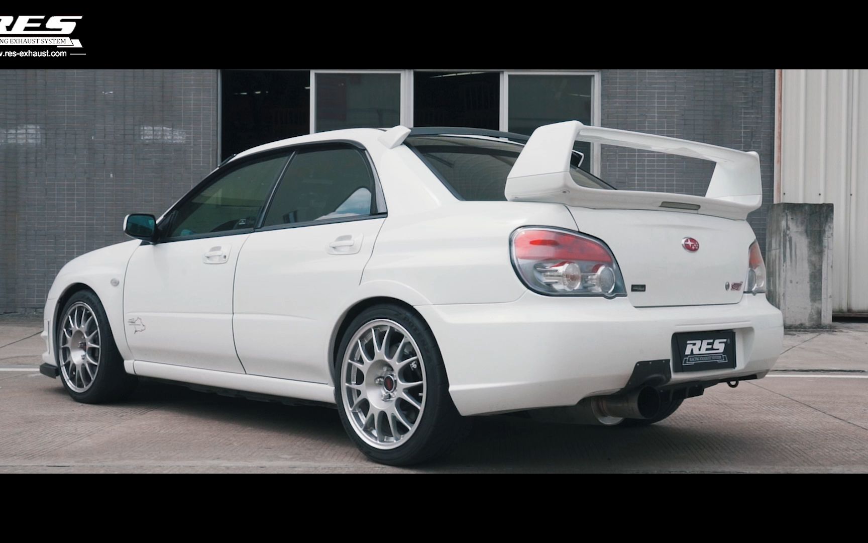 斯巴鲁翼豹9代 sti 升级res直排 路试效果