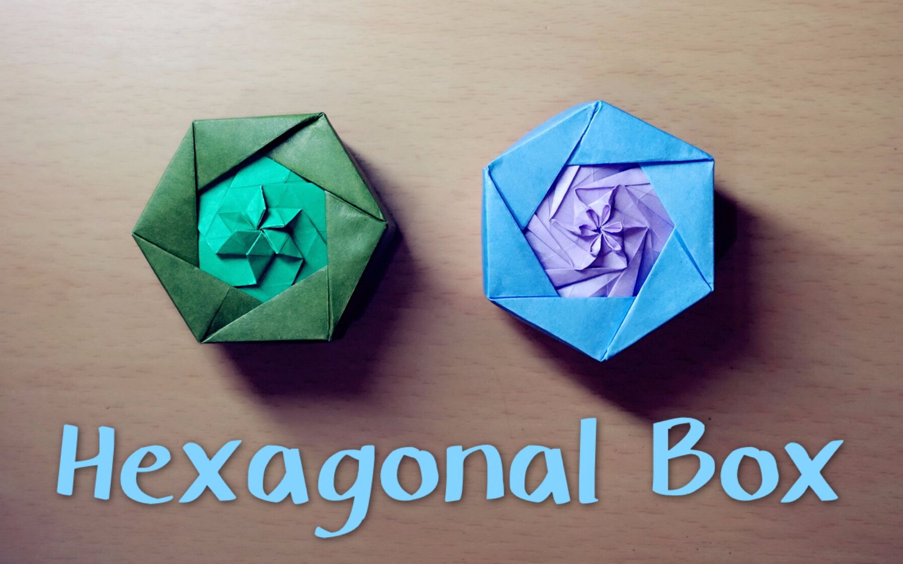 【折纸教程】实用折纸来一发~好多人想折的六角盒子(布施知子)