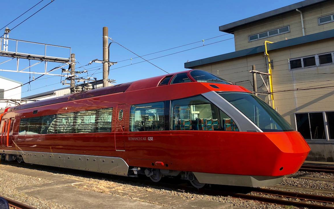 【bgm付】小田急「gse」披露瞬間|鉄道新聞