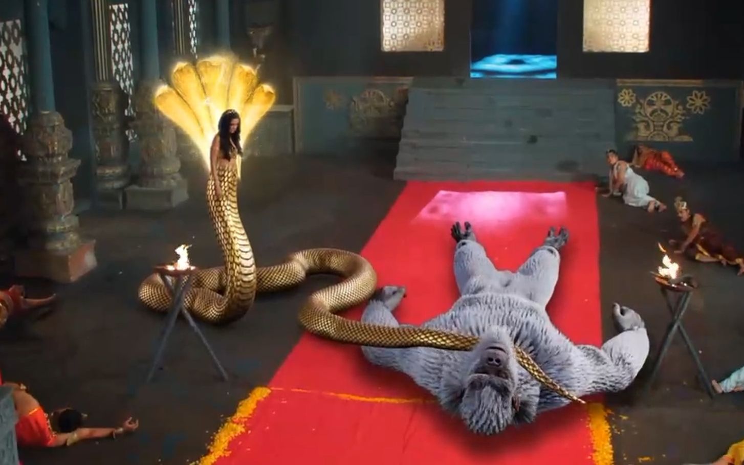 印度电影蛇女寻找龙君图片