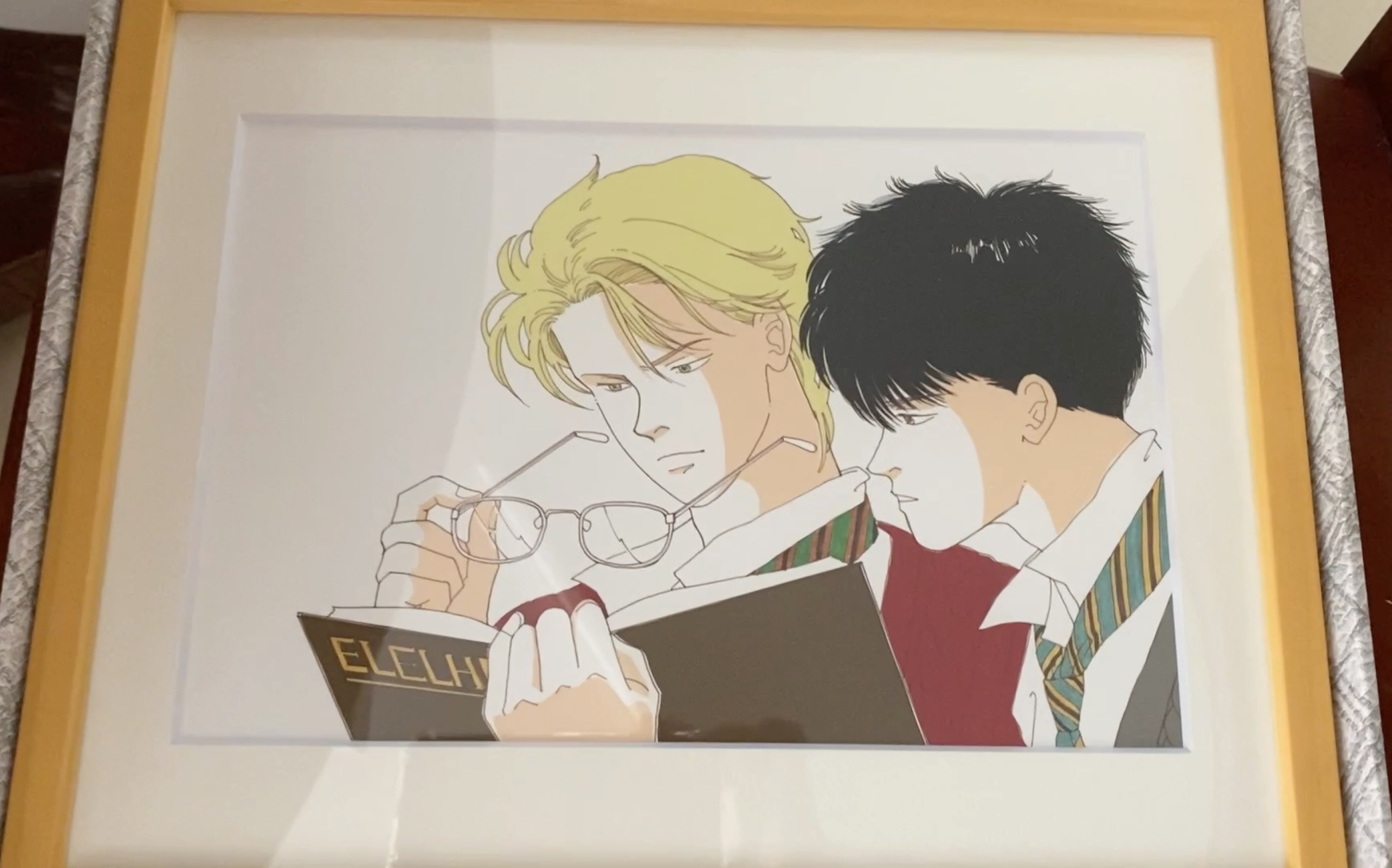 banana fish|复制原画开箱|亚修英二|香蕉鱼