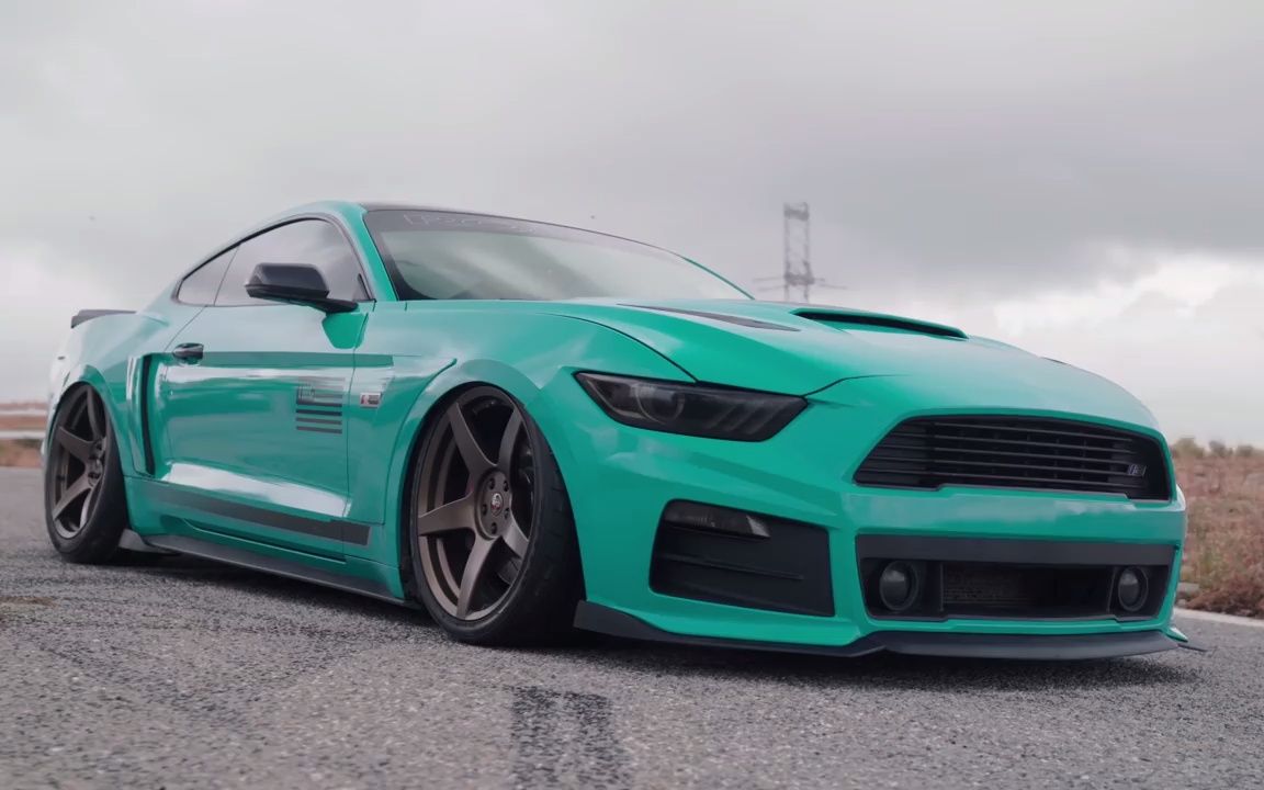 蒂芙尼绿的骚气野马