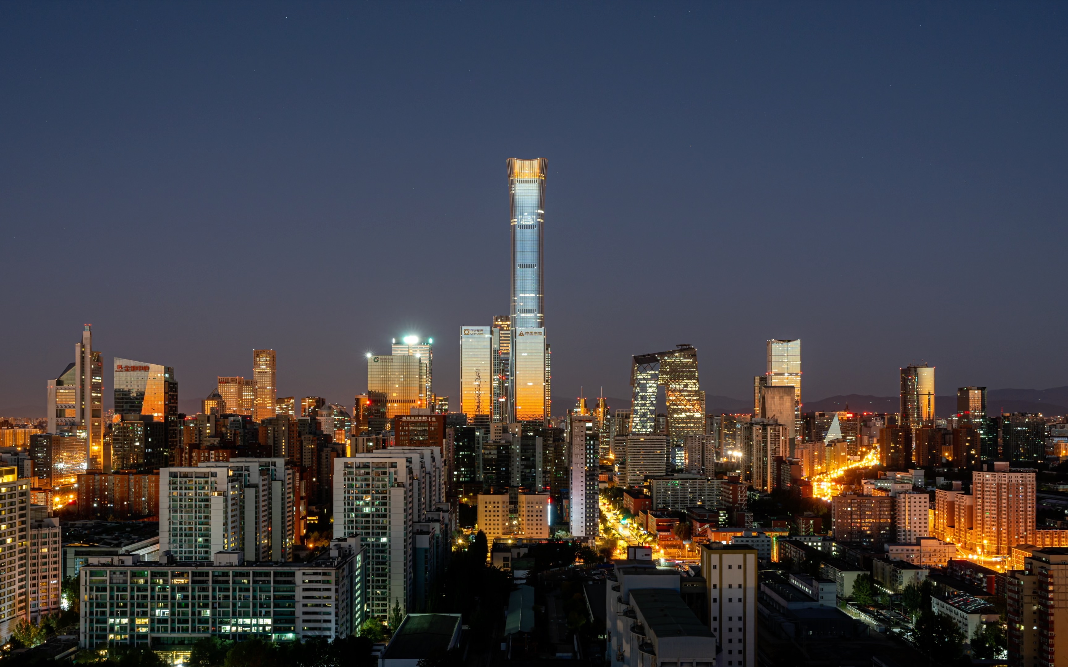 国贸cbd爬楼延时