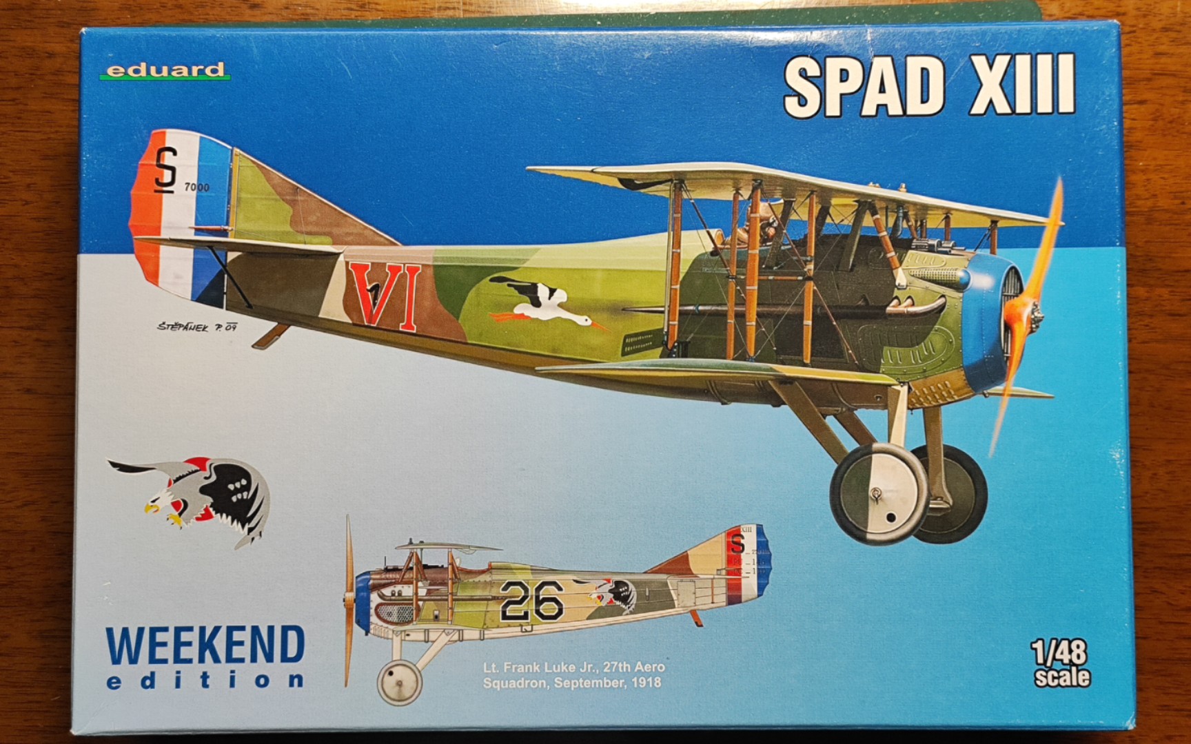 【模型测评】牛魔王 1/48 spad xiii 斯帕德"xiii战斗机