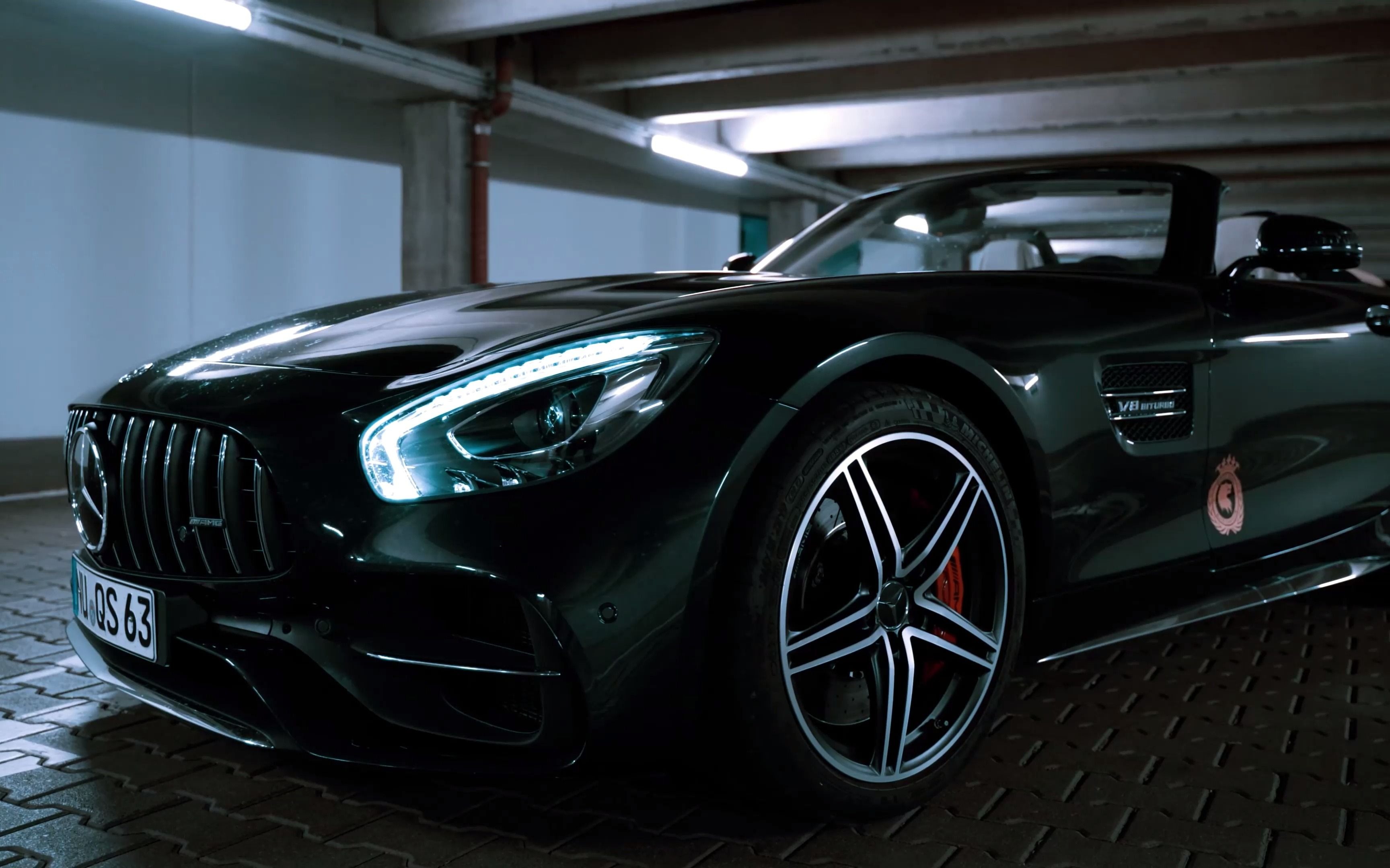 【4k】魅力敞篷一镜到底 mercedes amg gtc roadster_哔哩哔哩_bili