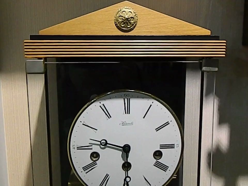 北京修理德国赫姆勒机械挂钟 停摆的hermle赫姆勒挂钟维修好了