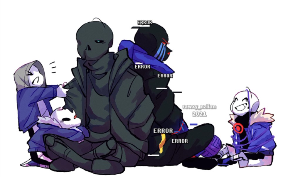 【undertale漫配/邪骨团的温馨日常】nm为邪骨团操碎了心_哔哩哔哩