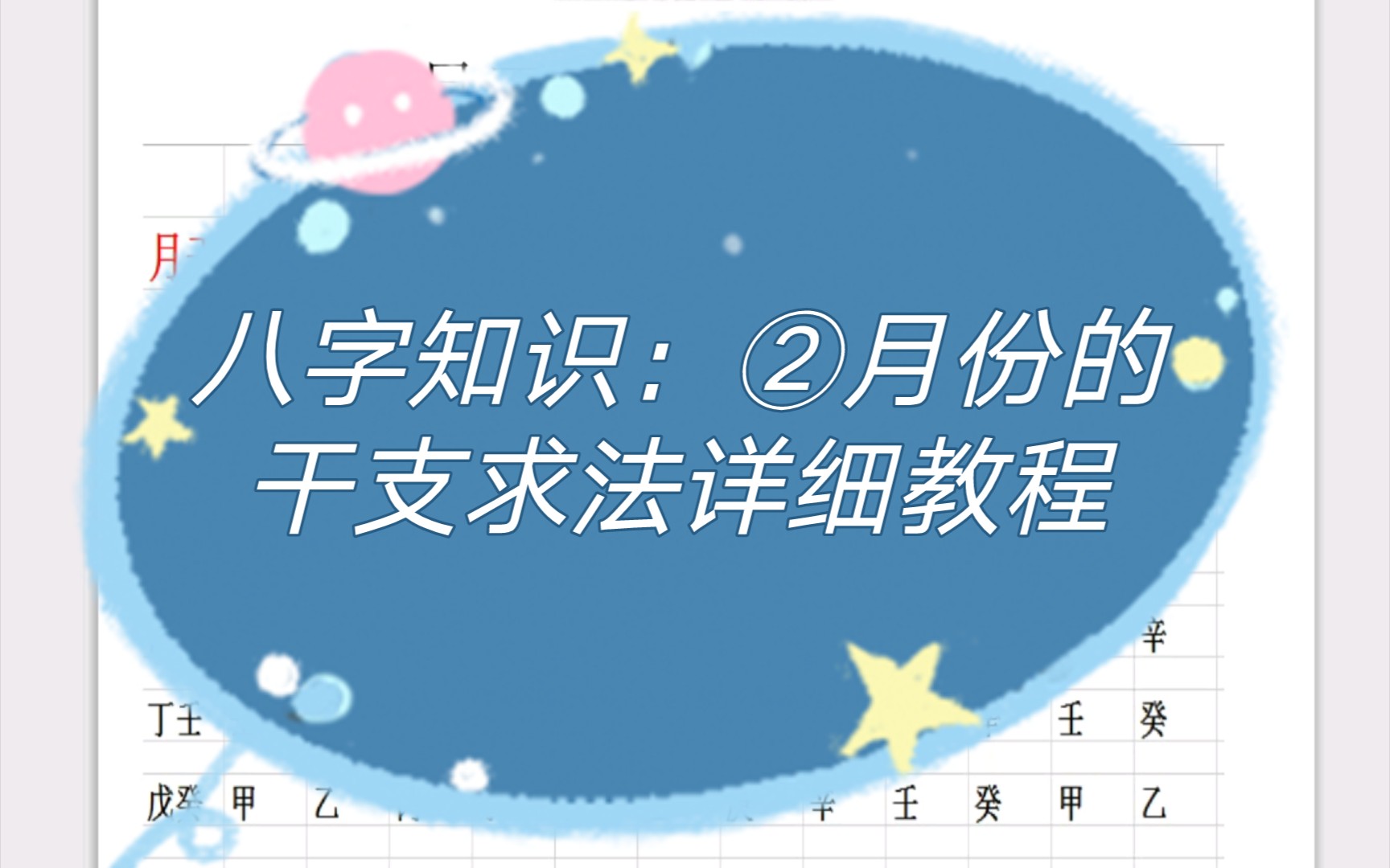 姓名学:必学八字的基础知识(2)月份基础知识:24节气与月份干支怎么算出,PPT录屏讲的供学者参考!(下周六讲时干支求法欢迎关注收看)哔哩哔哩...