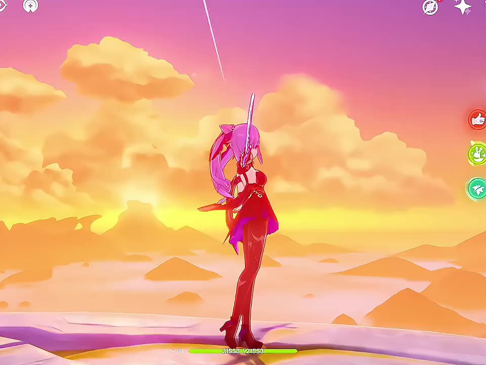 原神 #刻晴 要来领教一下啊晴的屁斜剑法吗