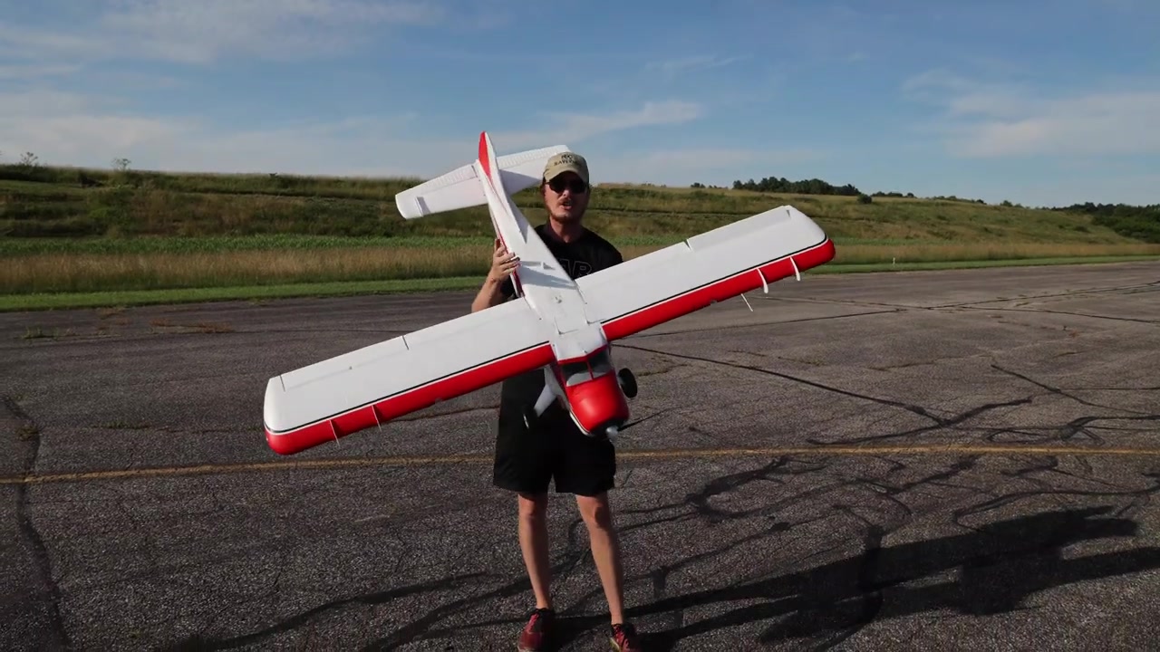 巨型遥控飞机坠毁爆炸! fms beaver 2000mm v2 thercsaylors