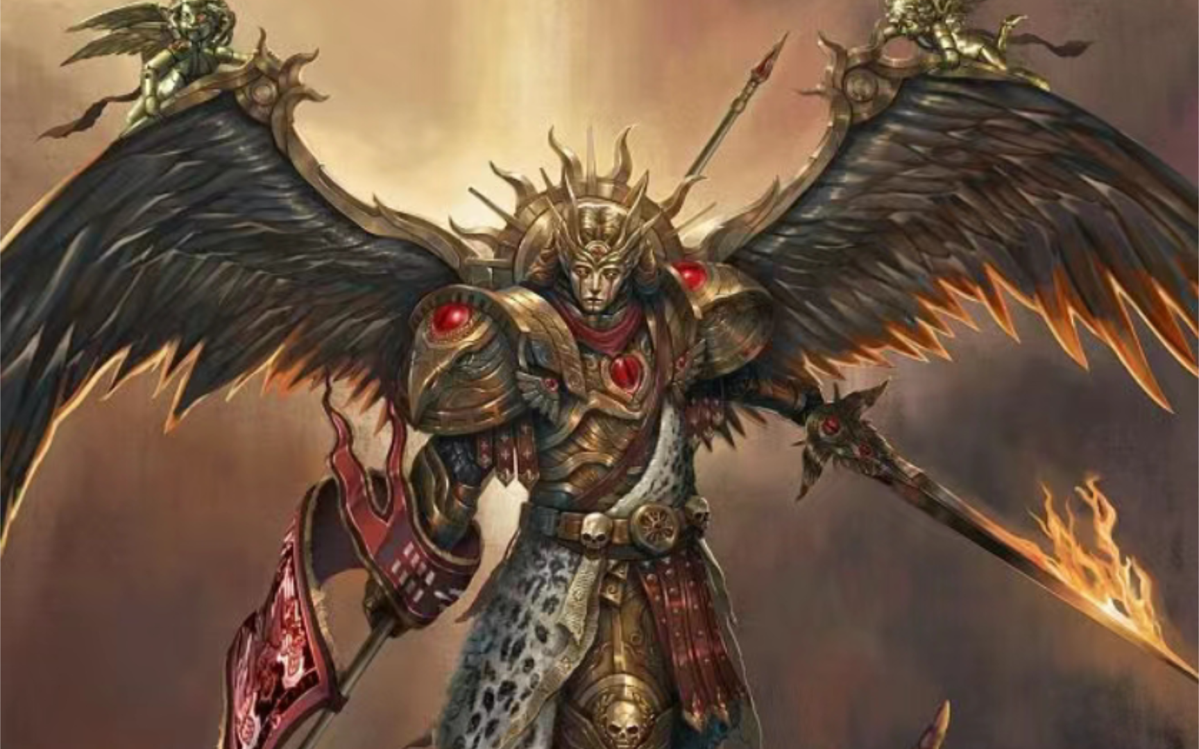 【荷鲁斯叛乱:军团】圣吉列斯肉搏鬼狐军阀级泰坦