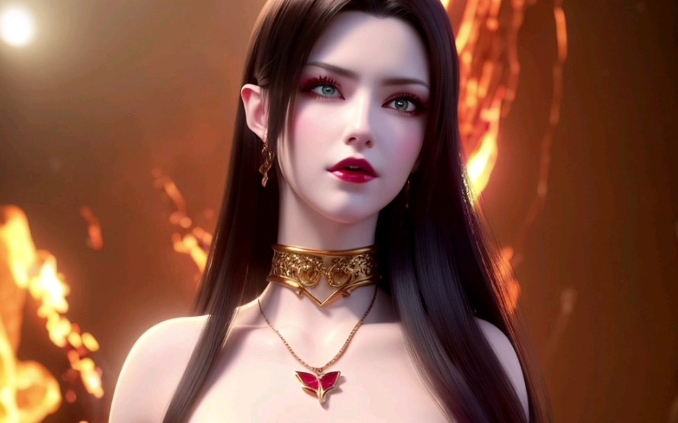 美杜莎女王ai 高清壁纸