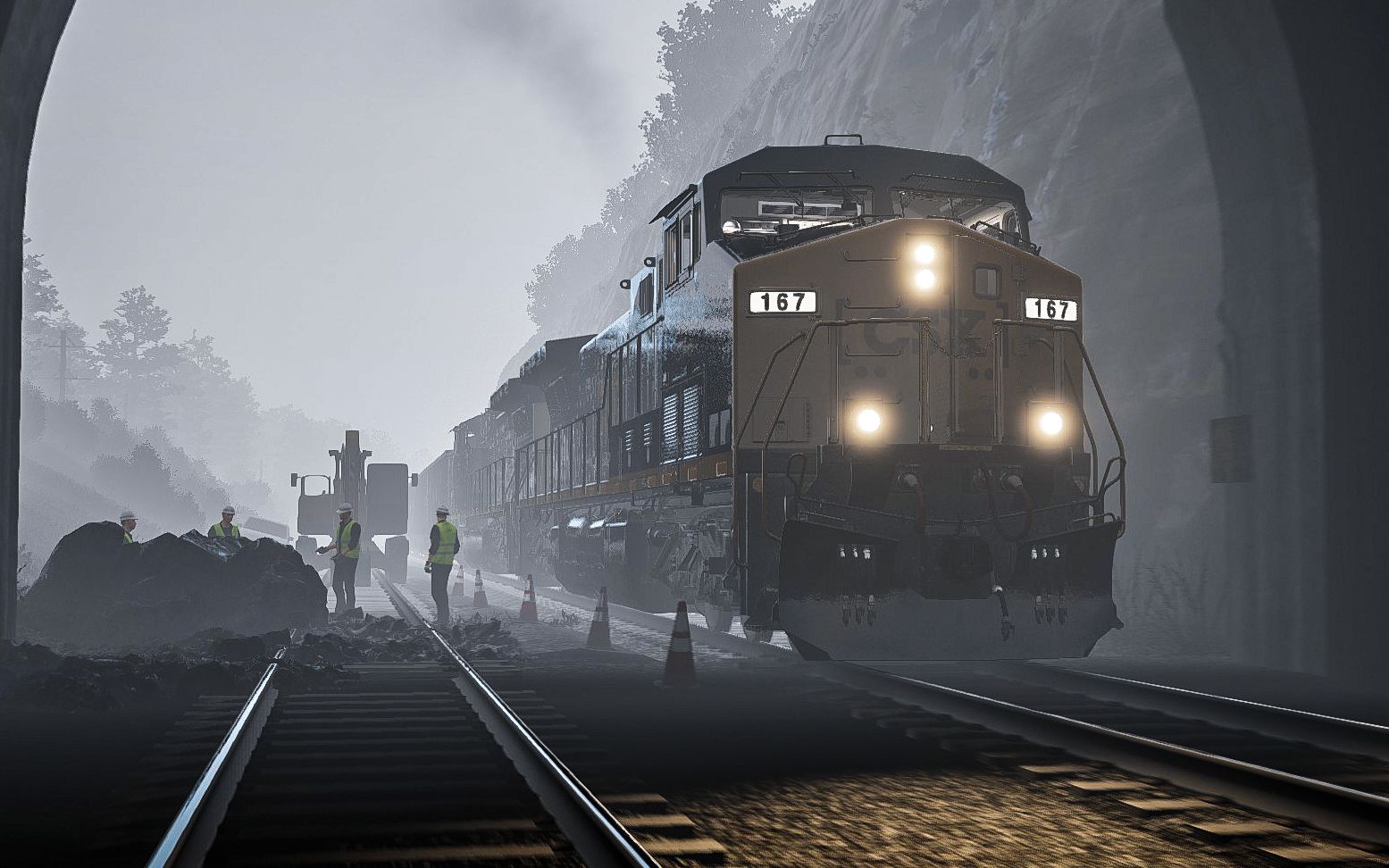 tsw美铁09csxac4400cw内燃机车