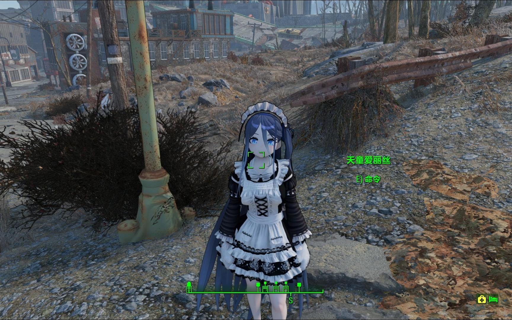 [辐射4]蔚蓝档案千年天童爱丽丝同伴个人汉化esp 中文配音文件分享