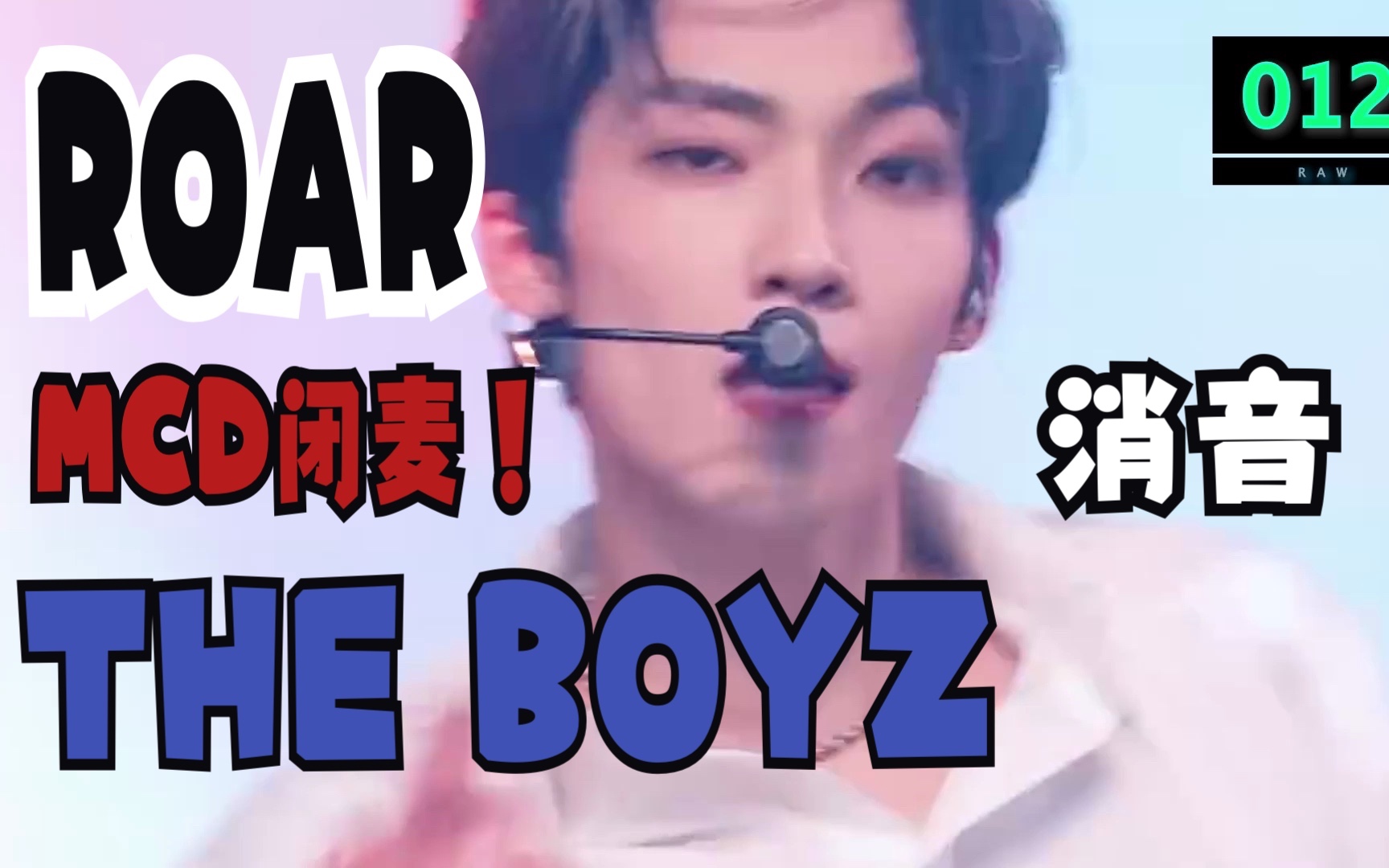 华丽舞台粉丝开麦 THE BOYZ  ROAR 消音哔哩哔哩bilibili