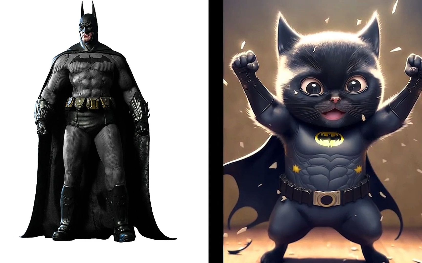 ai作画,超级英雄猫猫