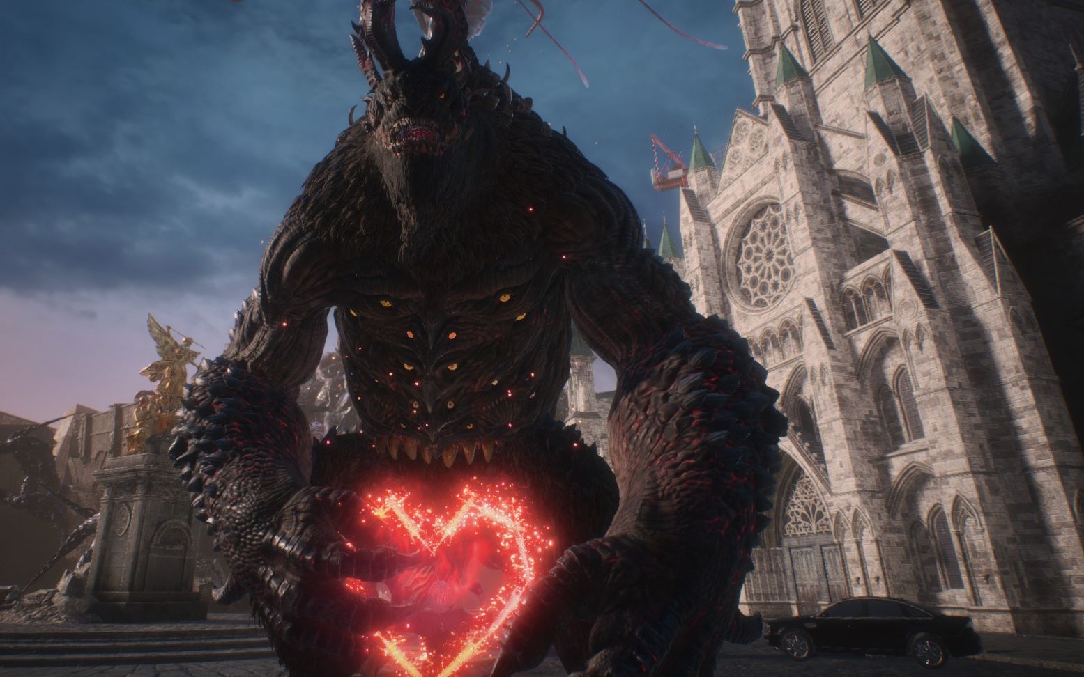 鬼泣5但丁不带武器禁魔人纯rg无伤歌利亚