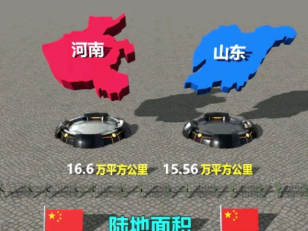 河南VS山东,经济资源,实力对比!哔哩哔哩bilibili