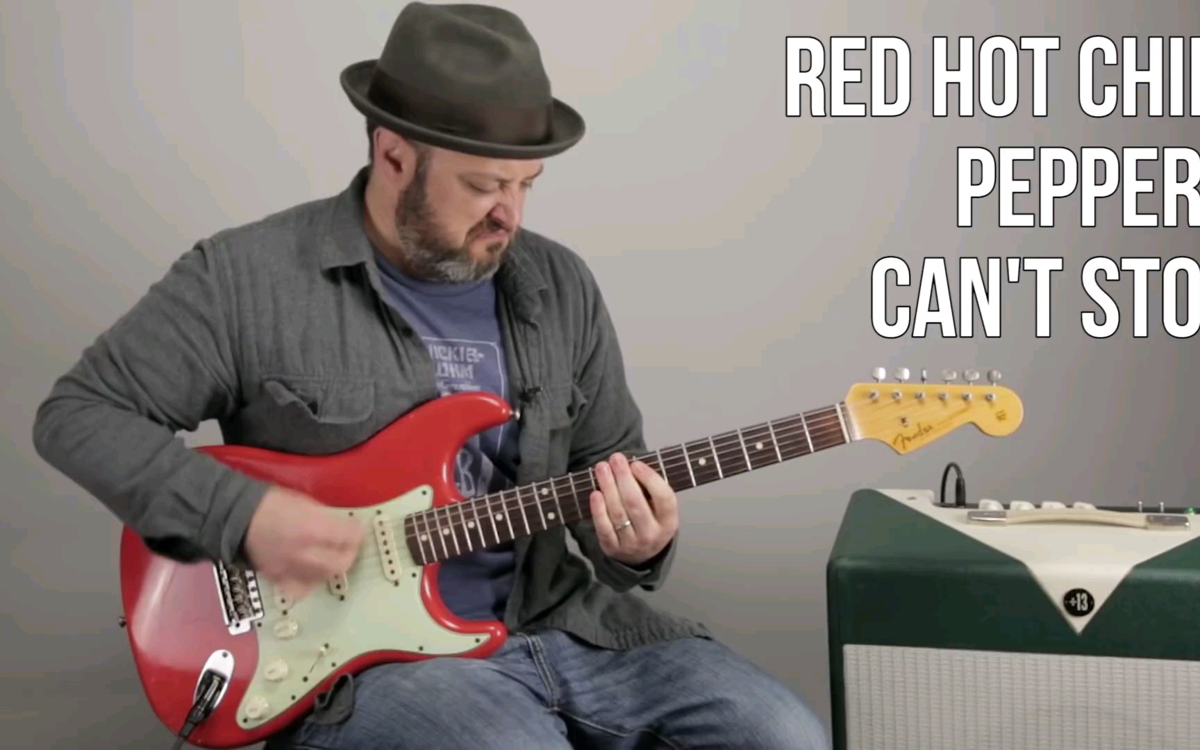 cantstopredhotchilipeppers吉他教程