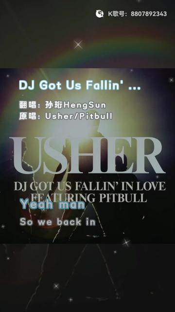 [图]DJ Got Us Fallin’ In Love Usher&Pitbull