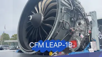 Скачать видео: 波音737MAX系列CFM国际LEAP-1B发动机在普渡大学机场展出