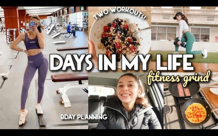 【Chelsea Trevor】BACK ON MY FITNESS GRIND, BDAY PLANNING, 2 WORKOUTS ...