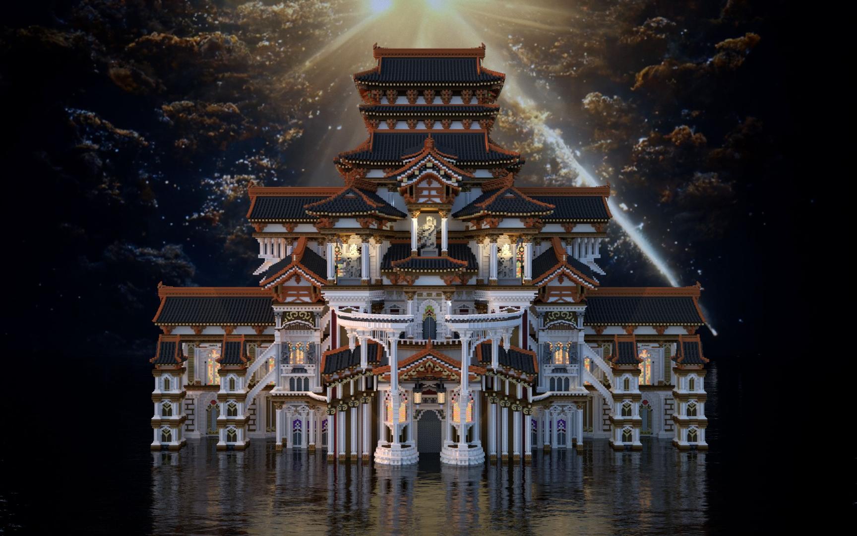 耗时半年,中西结合!你从未见过的minecraft史诗建筑